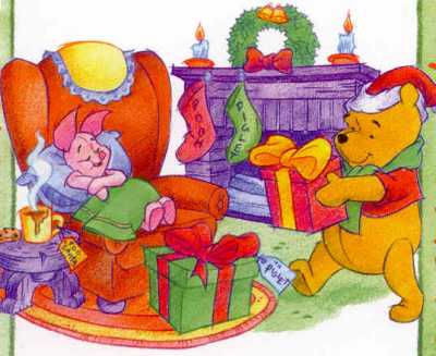 Kerst Winnie de Pooh