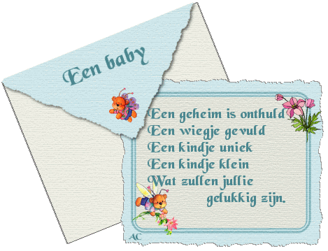 baby kaartje