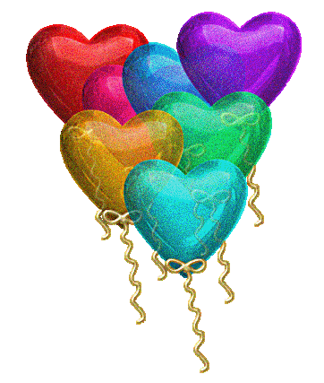 ballonnen hartvormig