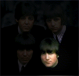 The Beatles foto animatie