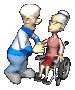 bejaard echtpaar
