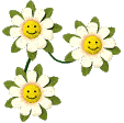 lachende bloemetjes