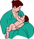 borstvoeding kindje aan de borst