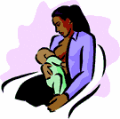 borstvoeding geven aan kindje