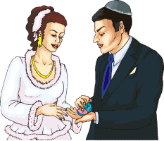 Joods bruidspaar