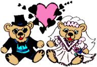 bruidspaar twee beren