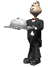 butler serveert
