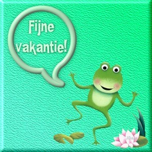 fijne vakantie