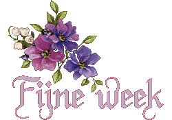 fijne week bloemen