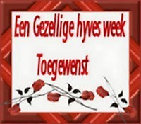 gezellige hyves week