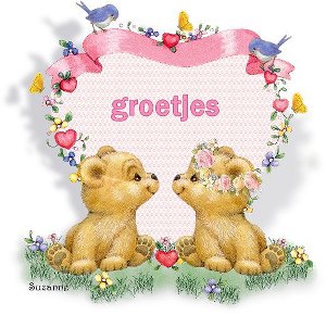 groetjes
