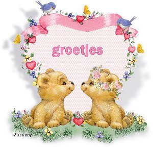 groetjes