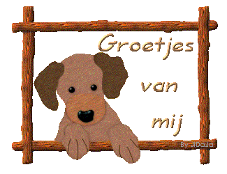 groetjes van mij