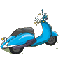 nostalgische scooter