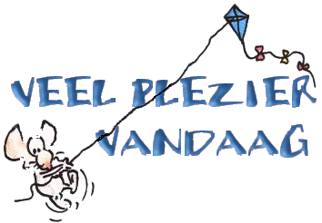 veel plezier vandaag