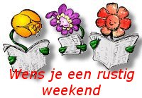 wens je een rustig weekend