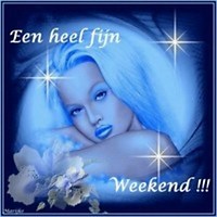 een heel fijn weekend