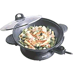 wokpan met deksel